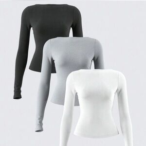 SHEIN Long Sleeve Tops